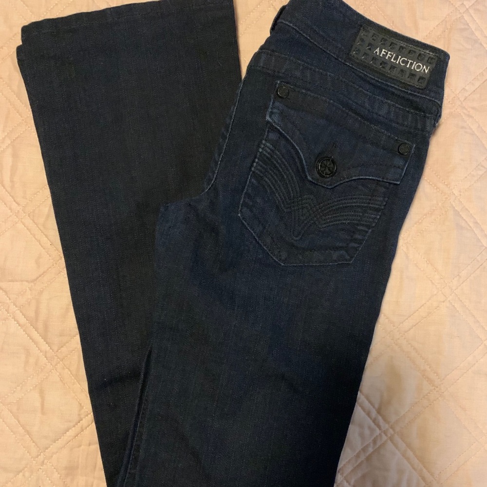 Affliction bootcut jeans
